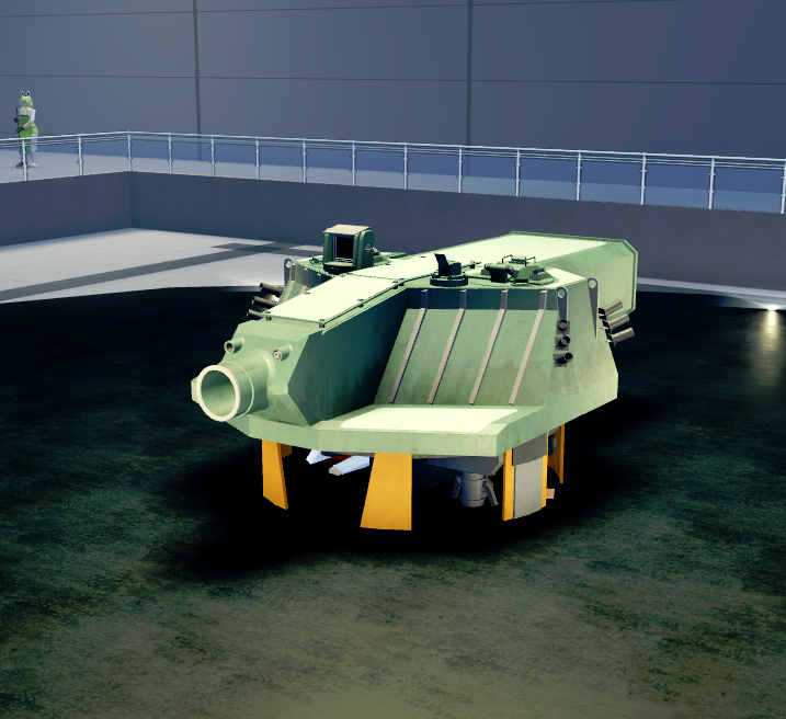 Beelzebub Alpha - Turret in Cursed Tank Simulator